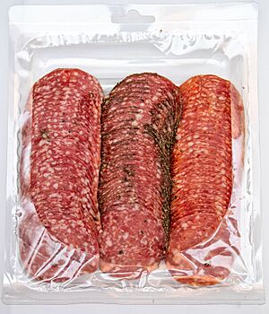 Columbus Craft Meats Charcuterie Trio combination open