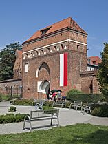 Convent Gate in Toruń side