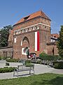 Convent Gate in Toruń side