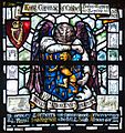 Dublin St. Patrick's Cathedral North Transept Window King Cormac of Cashel Detail Irish Royal Regiment 2012 09 26