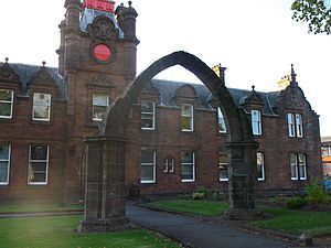Dumbarton Municipal Buildings and College Bow.JPG