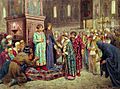 Election of Michael I of Russia by A. Krivshenko