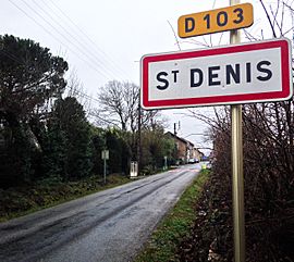 Entrée de Saint- Denis (Aude) route de Brousses et Villaret.jpg