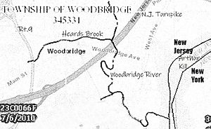 Fema map, Woodbridge River