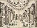 Feste teatrali per la Finta pazza – Gallica bpt6k15118548 f51 (set design for act 2, scene 8, to act 3, scene 4) cropped