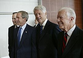 Four United States presidents, 1994