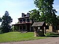 Friendship Hill, PA front, summer view