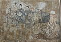 Going out, mural from Tomb in Aohan, Liao Dynasty