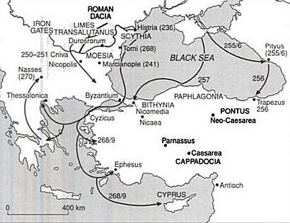 Gothic raids in the 3rd century