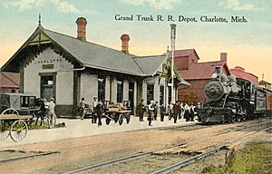 Grand Trunk Depot, Charlotte, Michigan