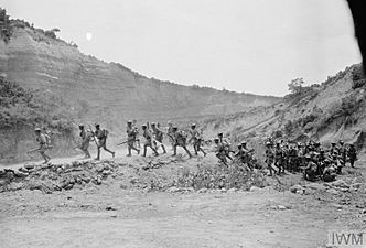 Gurkha soldiers of 29th Indian Brigade in Gallipoli 1915