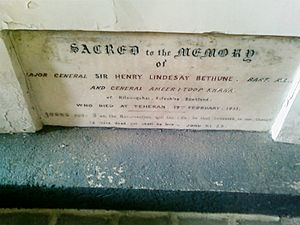 Henry Lindsay Bethune-tombstone