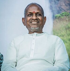 Ilaiyaraaja at Merku Thodarchi Malai Press Meet.jpg