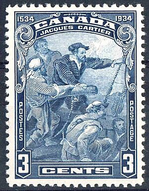 Jacques Cartier 1934 issue-3c