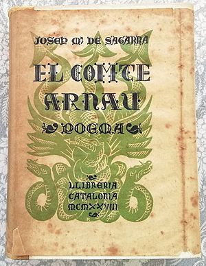Josep Maria de Sagarra El Comte Arnau 1928 first edition