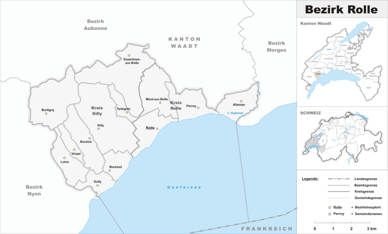 Karte Bezirk Rolle 2007
