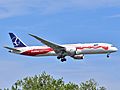 LOT Polish Airlines Boeing 787-9 Dreamliner SP-LSC (Proud of Polish Independence Polish side) approaching JFK Airport