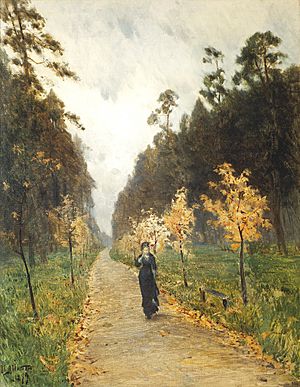 Levitan Sokolniki Autumn 1879