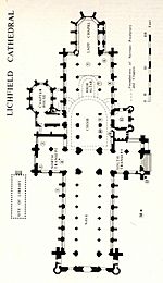 Lichfield Cathedral Ground Plan