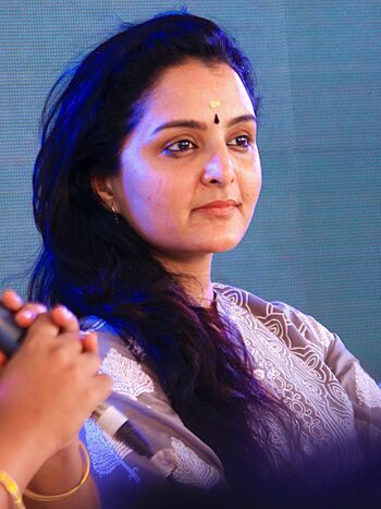 Manju Warrier in KLF 2018.jpg