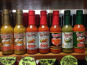 Marie Sharp's Hot Sauces Belize