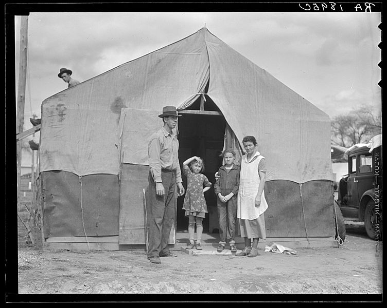 Migrant Family in Kern County