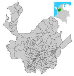 Location of the municipality and town of Maceo, Antioquia in the Antioquia Department of Colombia
