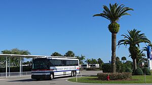 NASA visitor bus at KSC 2019-04-11-164928