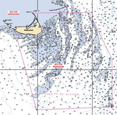 Nantucket Shoals NOAA chart 12300