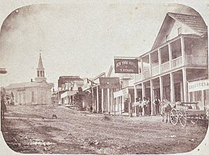 Nevada City c 1856