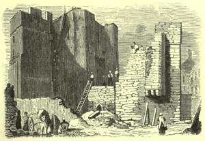 New Gate, Newcastle, demolition in 1823