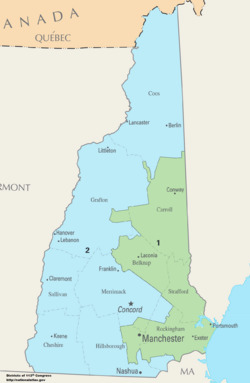 New Hampshire Congressional Districts, 113th Congress