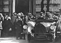Noe Zhordania meets 2nd International delegation. 1920