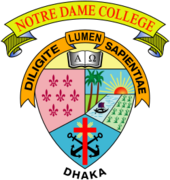 Notre Dame College, Dhaka Monogram.svg