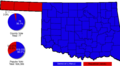 Oklahoma 2006 gubernatorial election map