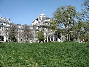 Parrish Hall at Swarthmore College
