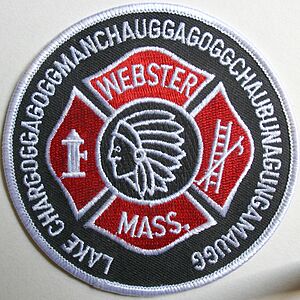 Patch of a lake with a really long name