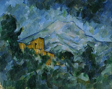 Paul Cezanne - Mont Sainte-Victoire and Château Noir - Google Art Project