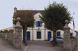 The town hall in Plogastel-Saint-Germain