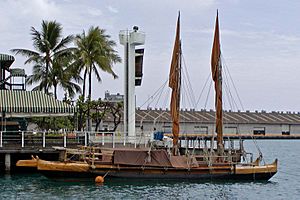 Polynesian canoe replica 1