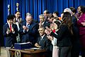 President Barack Obama signs Every Student Succeeds Act (ESSA)