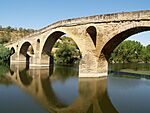 Puente la Reina - Pont romànic 02.JPG