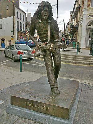 Rory Gallagher Statue - Ballyshannon