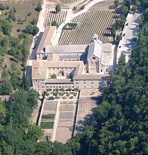 Sénanque bird view by Jm Rosier