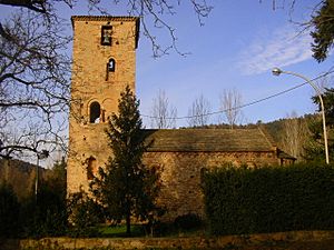Church of Sant Sadurní d'Osormort.