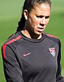 Shannon Boxx Warmup