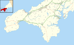 Carn Euny is located in Southwest Cornwall
