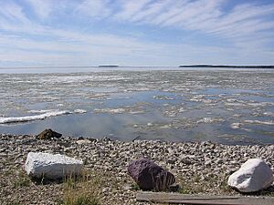 Spring on Great Slave Lake near Fort Resolution