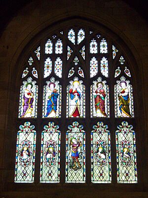 Stained Glass, St Michael's Alnwick (2)