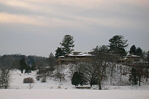 TaliesinFrankLloydWrightHomeSpringGreenWisconsinWinter